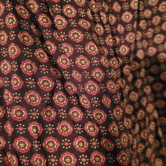 entro Boho Floral Long Sleeve Dress Size Small - Picture 5 of 9